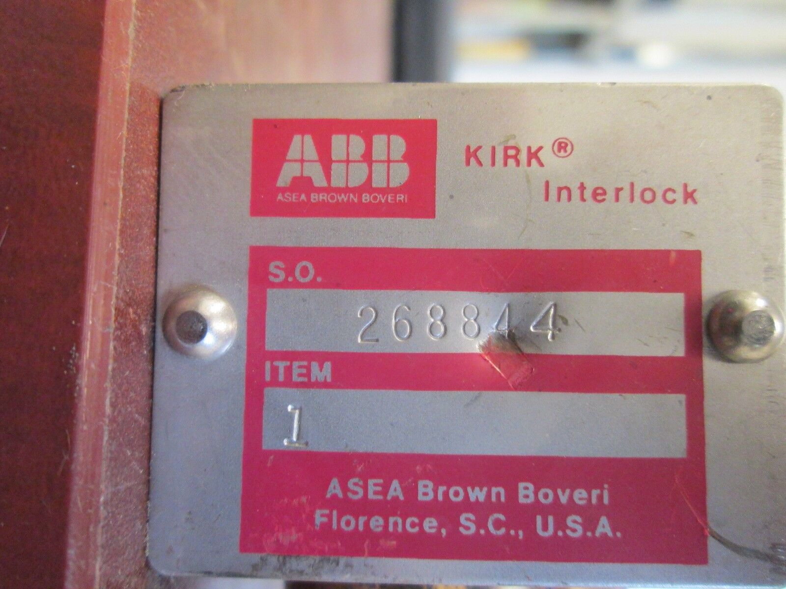 Kirk Interlock 268844 Stab Length: 1-3/8" to 2-1/8" Used