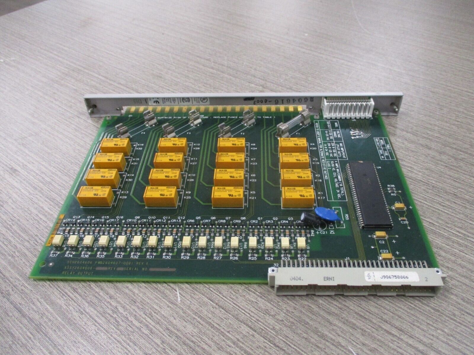Siemens Relay Output Module 505-5417 Used