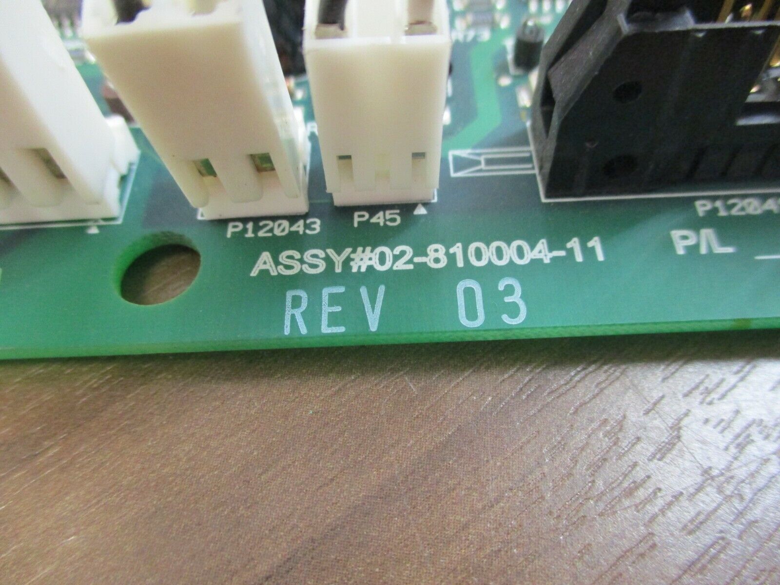 Liebert Bypass Static Switch Driver Board 02-810004-11 Rev. 03 Used