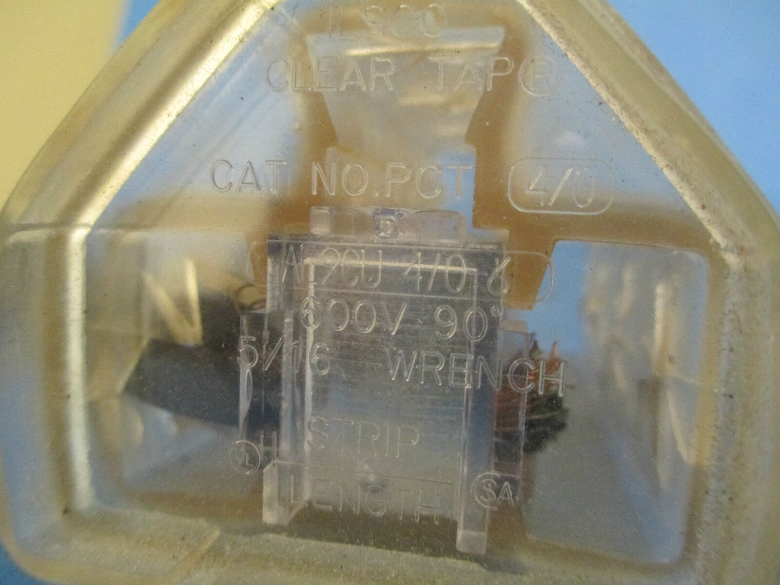 Ilsco Clear Tap PCT 4/0 W/ Terminal