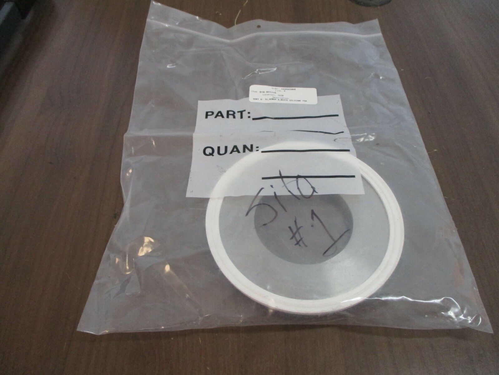 Alfa Laval Seal Plate & Gasket 40MOF-X/132-145949 Size: 6" New Surplus