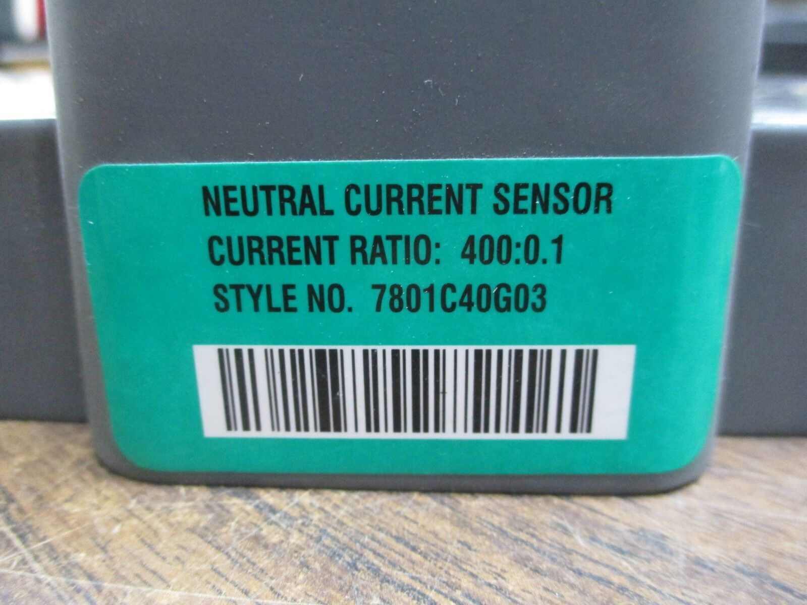 Cutler-Hammer Neutral Current Sensor 7801C40G03 Ratio 400:0.1A Used