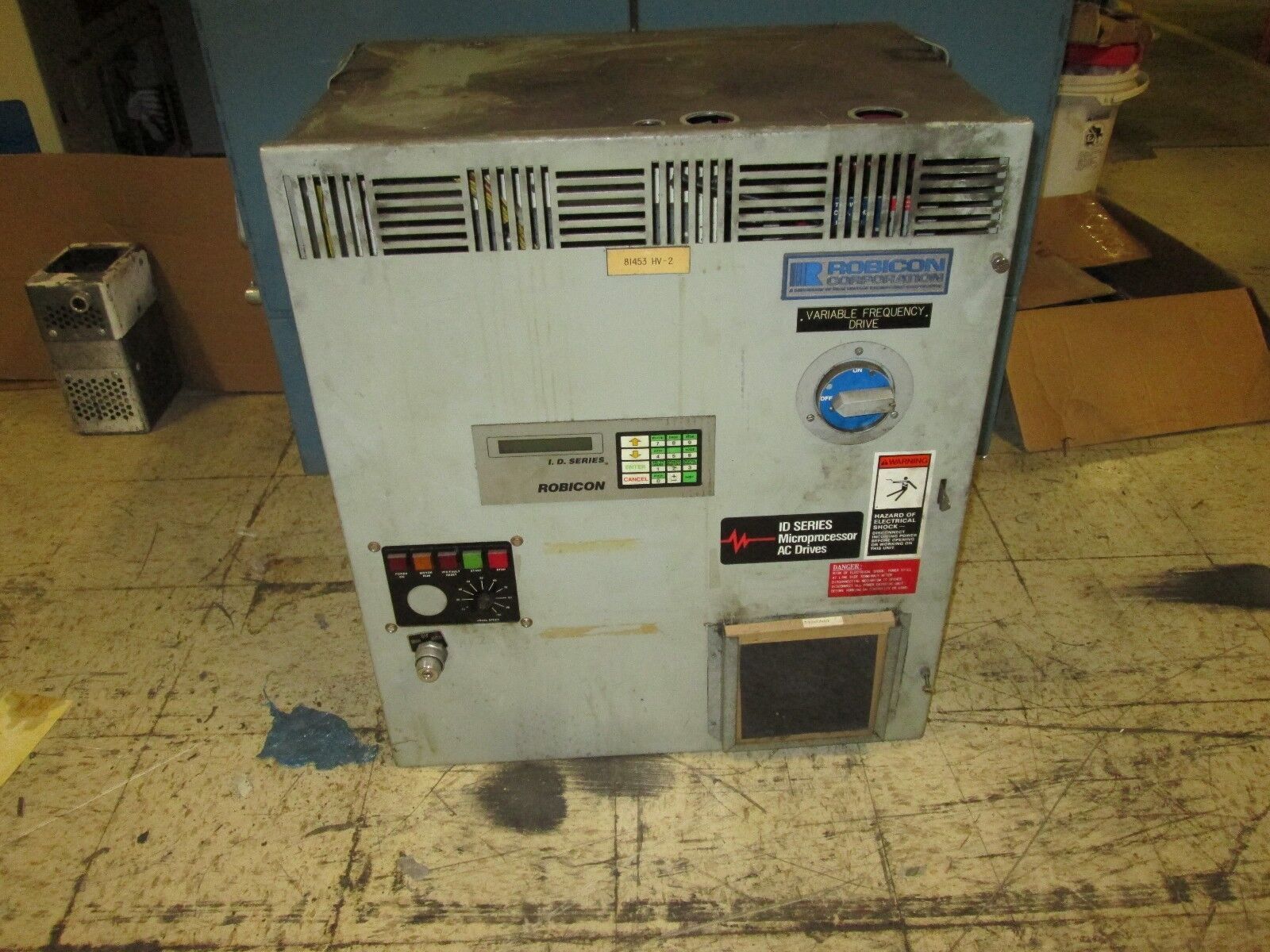 Robicon ID Series AC Drive 454906.01 60HP