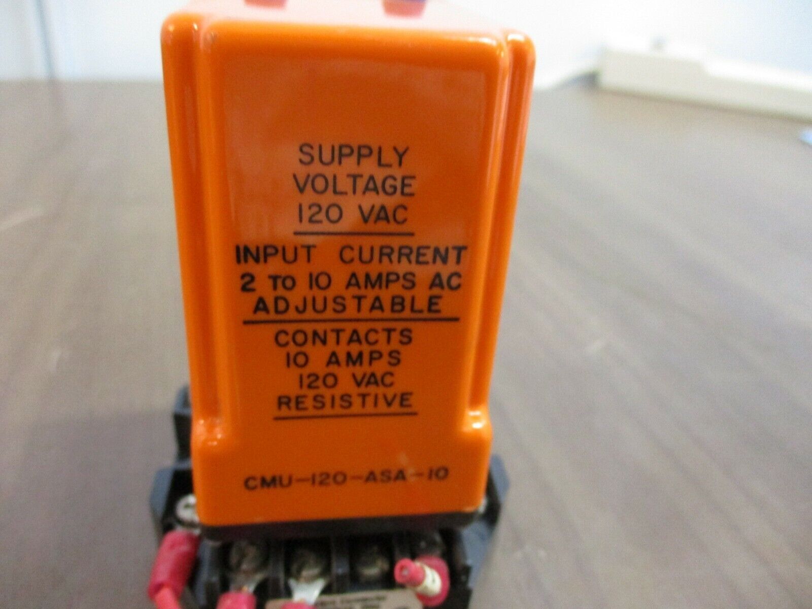 Diversified Electronics Undercurrent Monitor Relay CMU-120-ASA-10 120V 2-10A