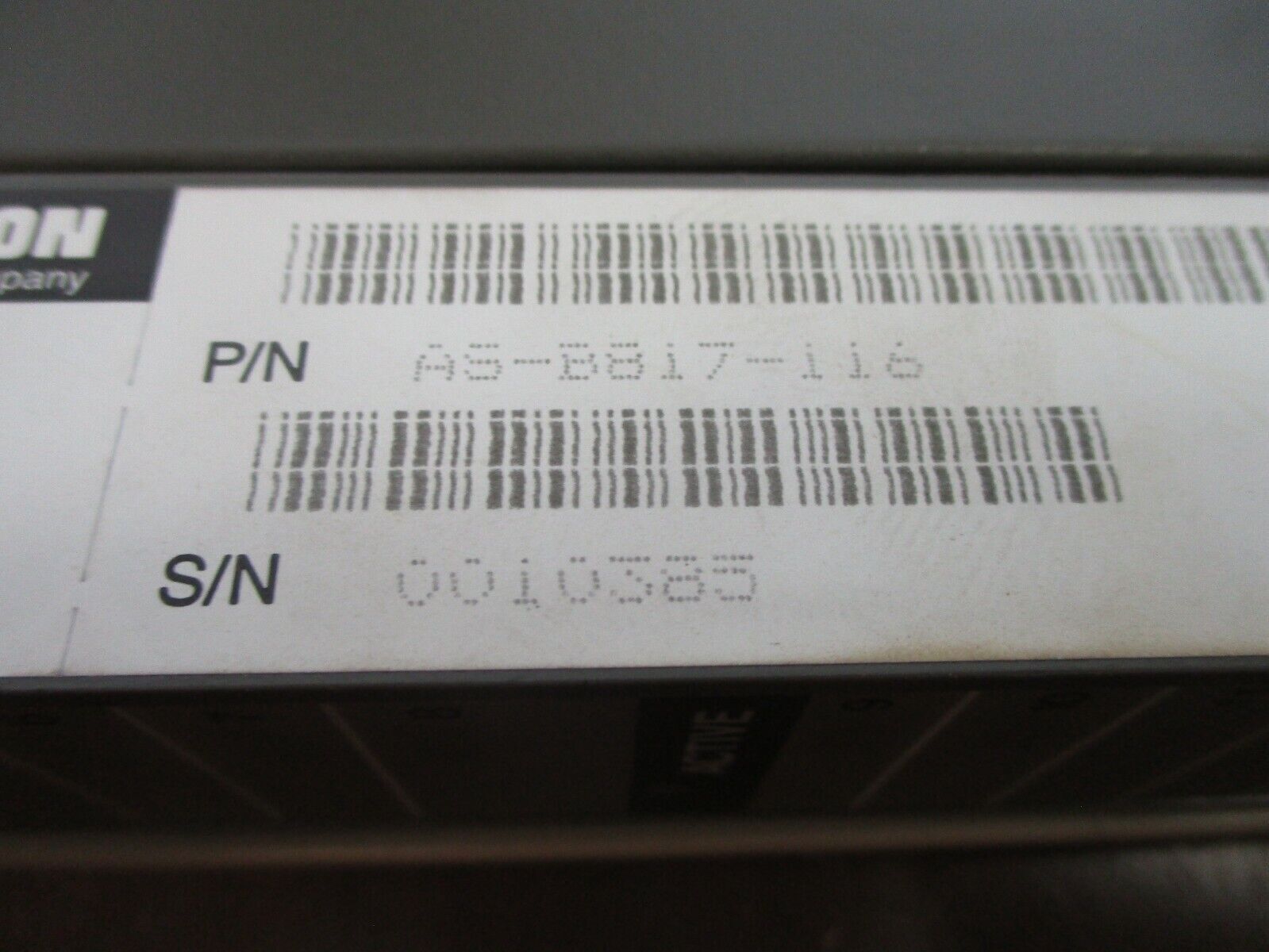 AEG Modicon Isolated Input Module AS-B817-116 115VAC Used