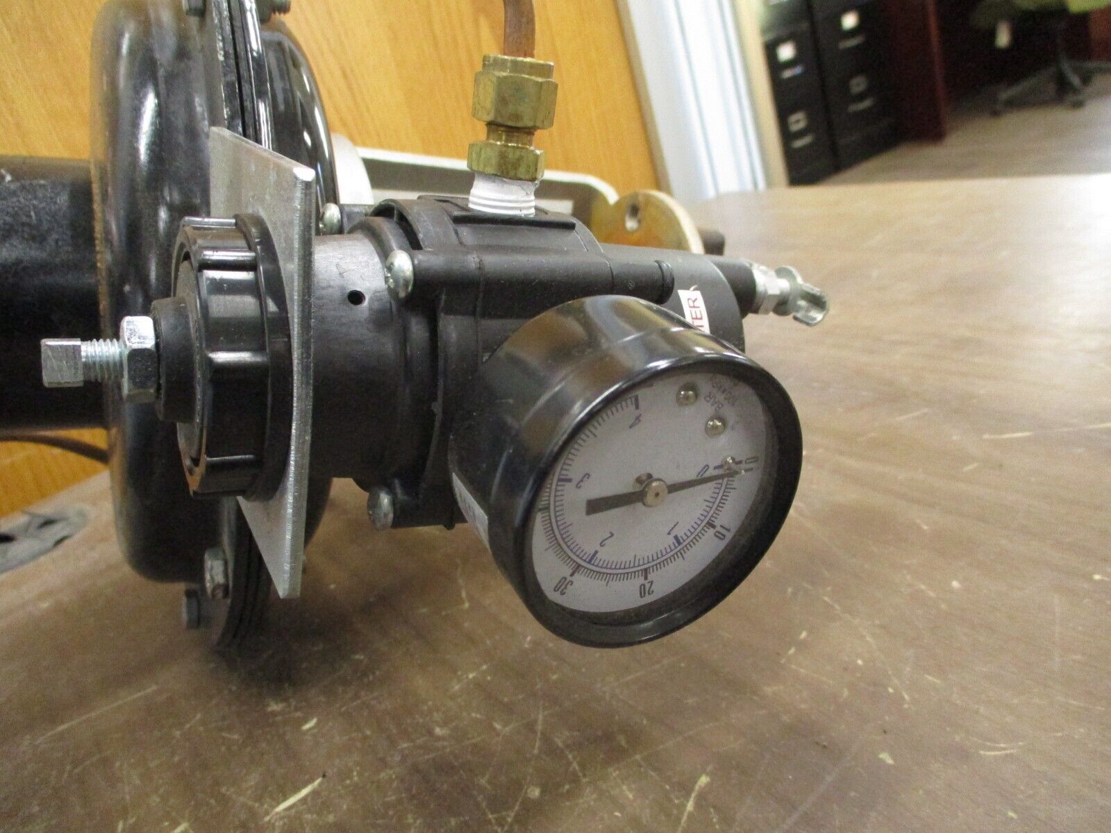 Jordan Valve Pneumatic Control Valve 78TP Size: 1/2" 1000 PSI Max Seat: 316 Used