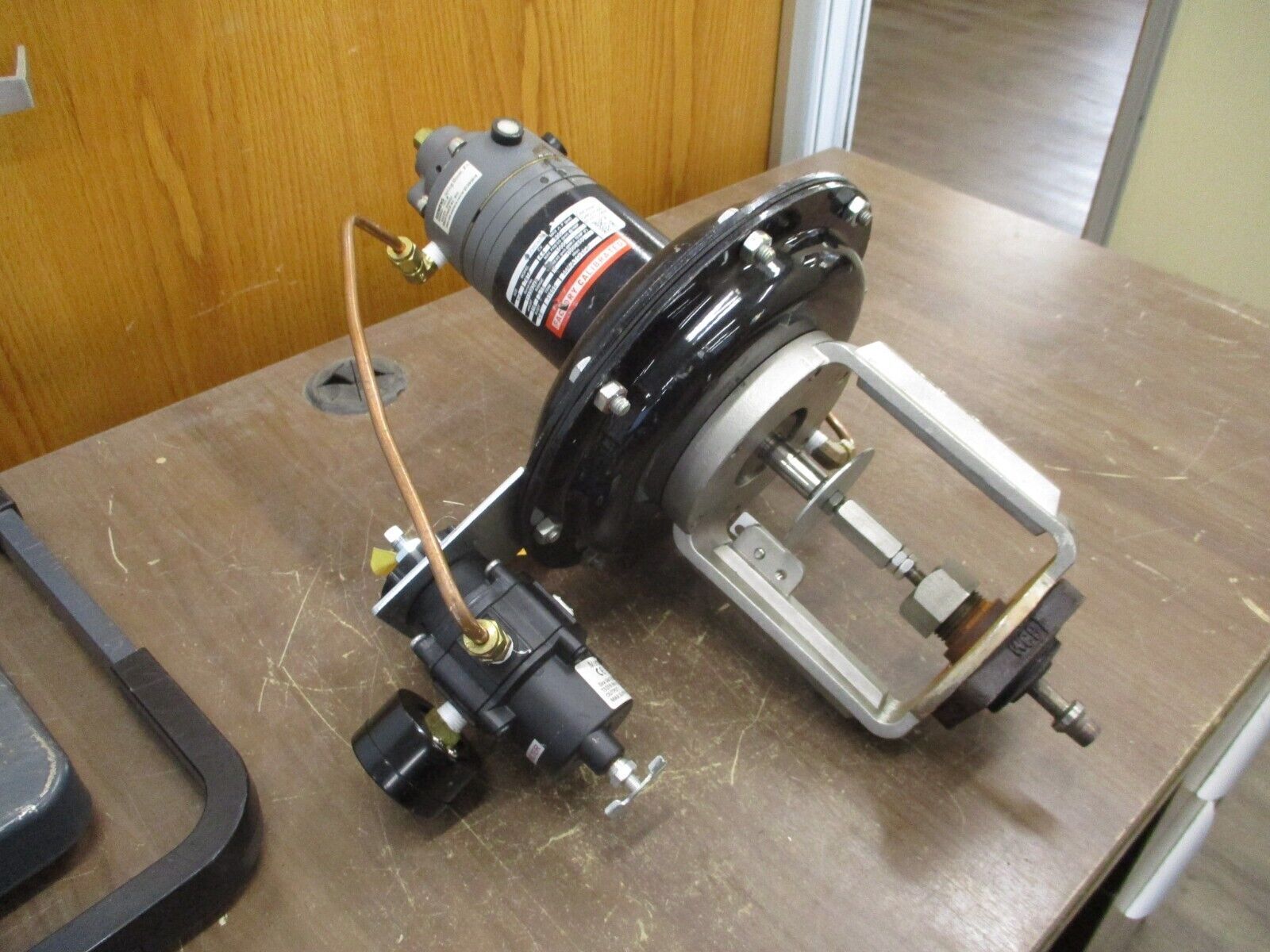 Jordan Valve Pneumatic Control Valve 78TP Size: 1/2" 1000 PSI Max Seat: 316 Used