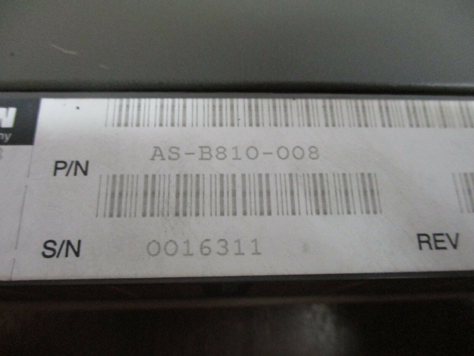 AEG Modicon Isolated Output Module AS-B810-008 115VAC Used