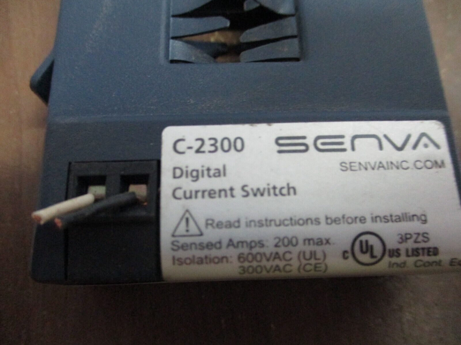 Senva Digital Current Switch C-2300 200A 600V Used
