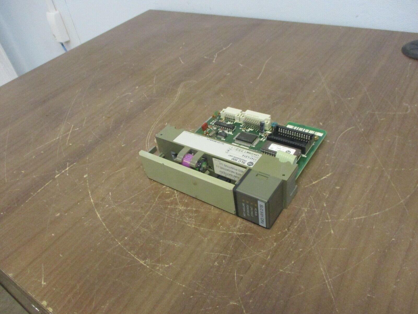 Allen-Bradley SLC 500 Processor Unit 1747-L514 Ser. A FRN: 1 Used