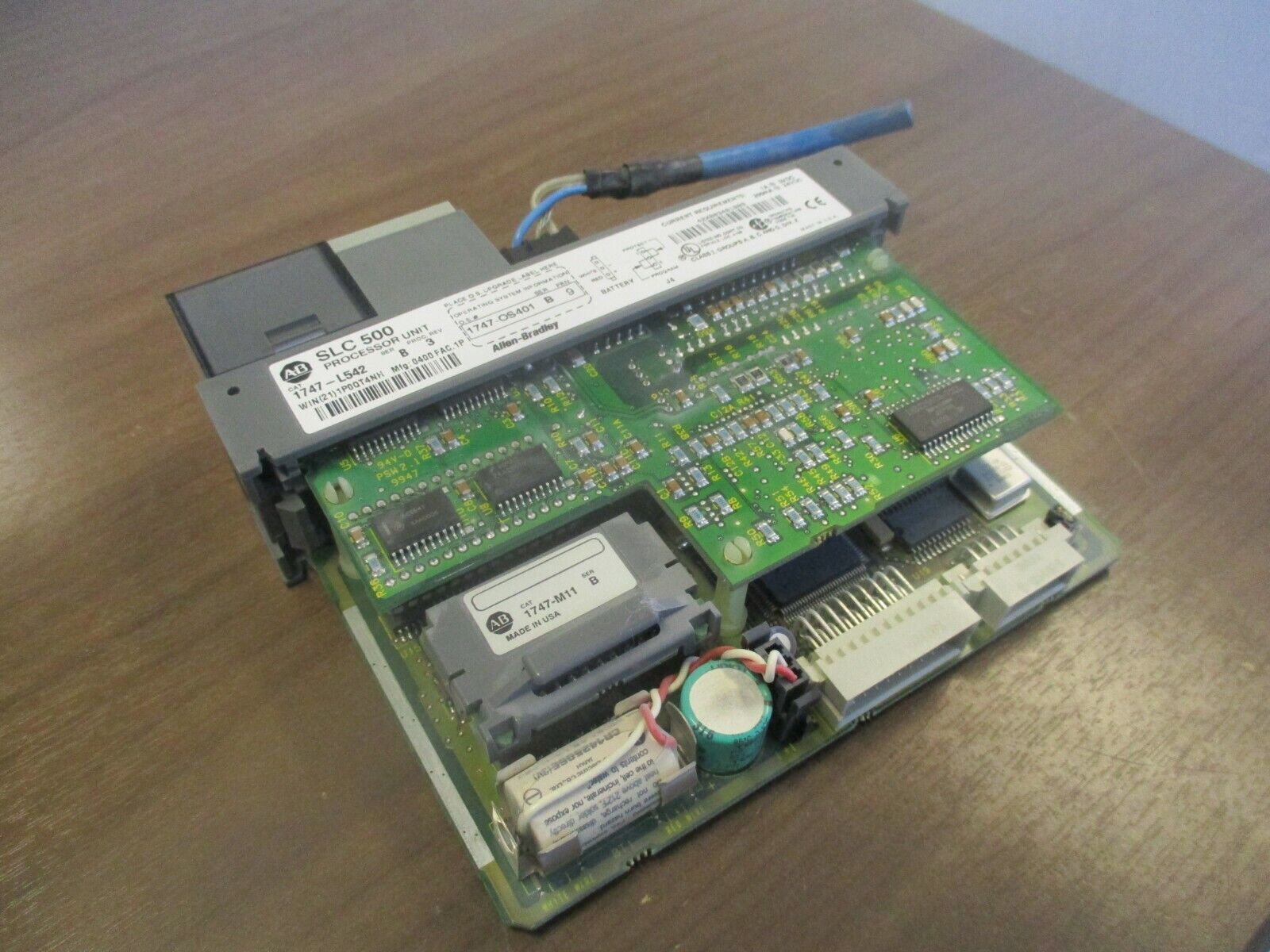 Allen-Bradley SLC 500 Processor Unit 1747-L542 Ser. B Rev. 3 Used