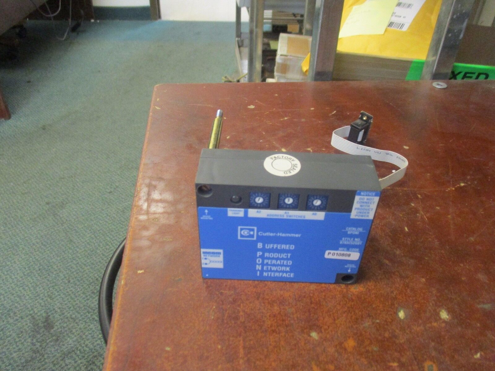 Cutler-Hammer BPONI Module 8793C52G01 Rev 6 Ver. 1.8 Used