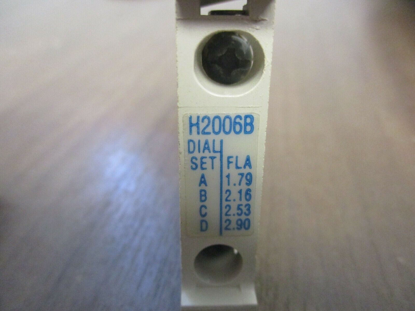 Cutler-Hammer Heater Pack H2006B 1.79-2.90A New Surplus **Set of 3**