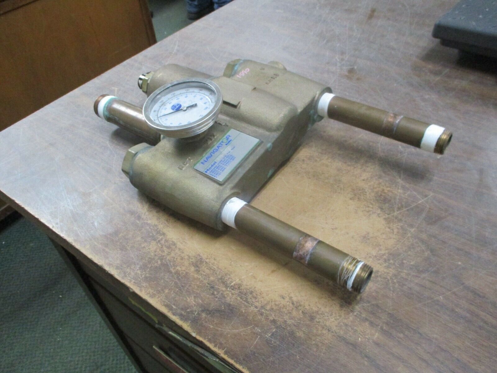 Bradley Navigator Emergency Fixture Thermostatic Mixing Valve S19-2100 Used