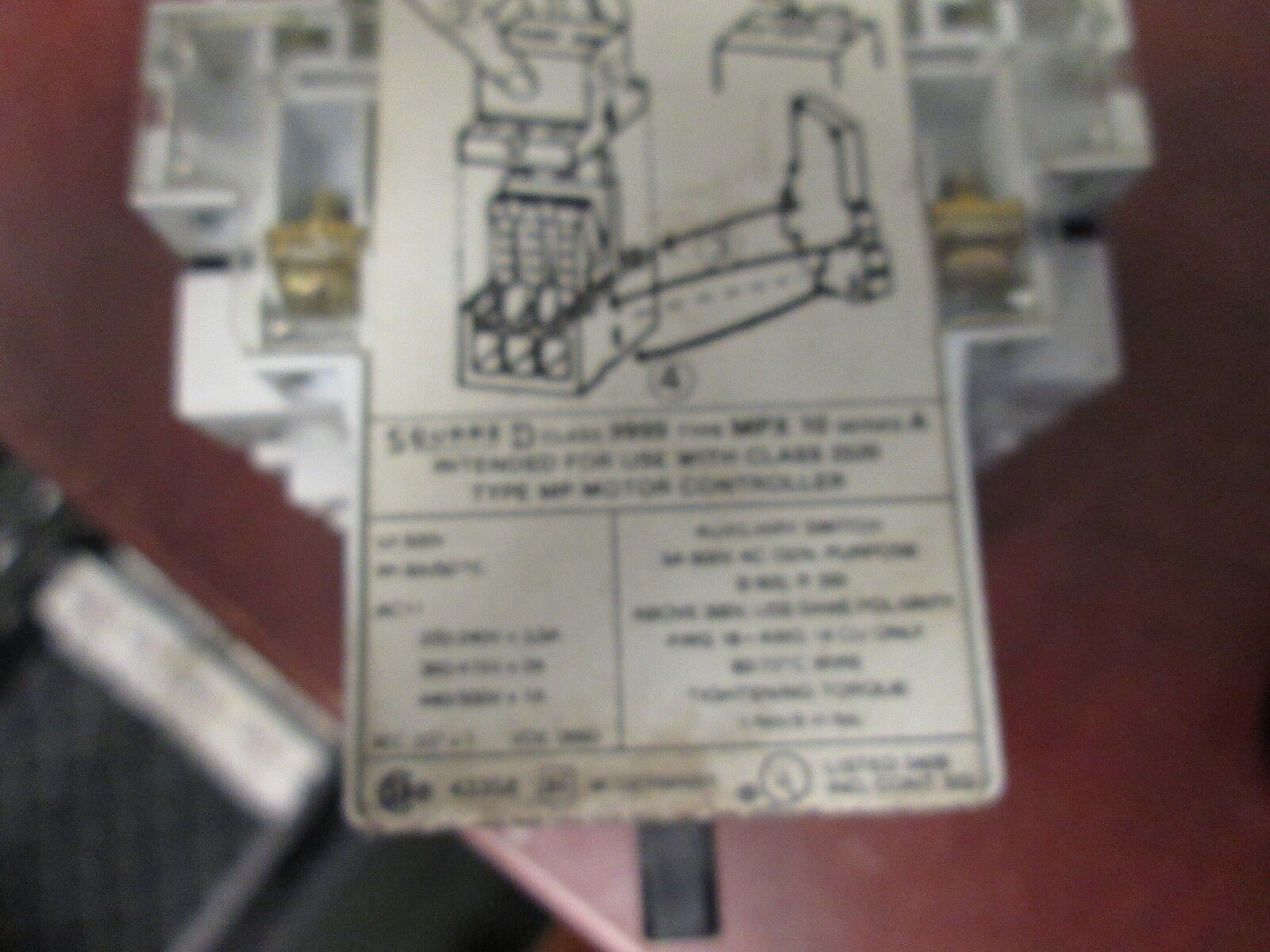 Square D Manual Motor Starter 2520 MP20.0 Range: 20-25A Used