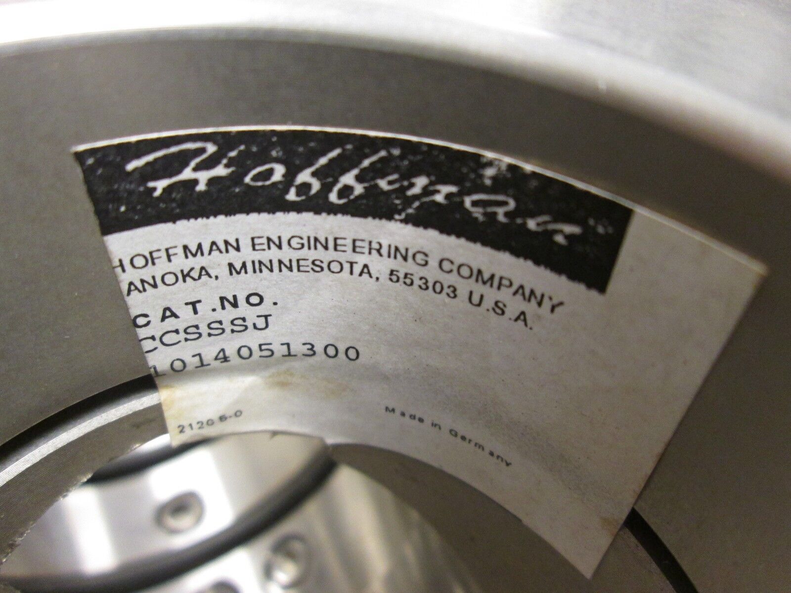 Hoffman Set-Up Joint CCSSSJ 60.3mm Tube Used