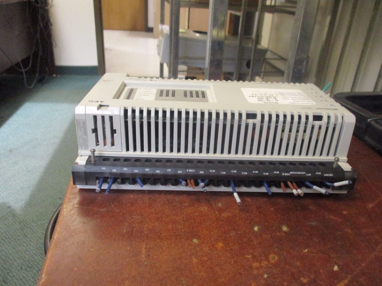 AEG/Schneider Automation Micro GPU DC PS ANIO DC In REL 110 CPU 612 00 Used