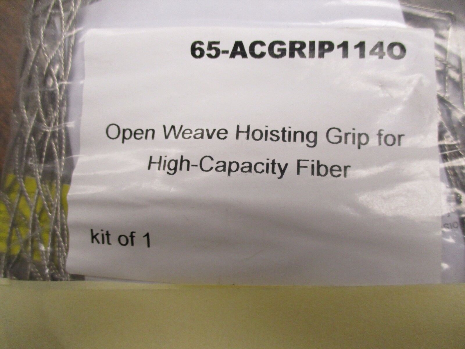 Hoisting Grip 65-ACGRIP1140 Open Weave For High-Capacity Fiber *Lot of 5*