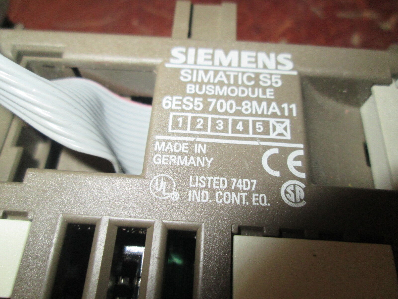 Siemens Simatic S5 Busmodule 6ES5 700-8MA11 Used