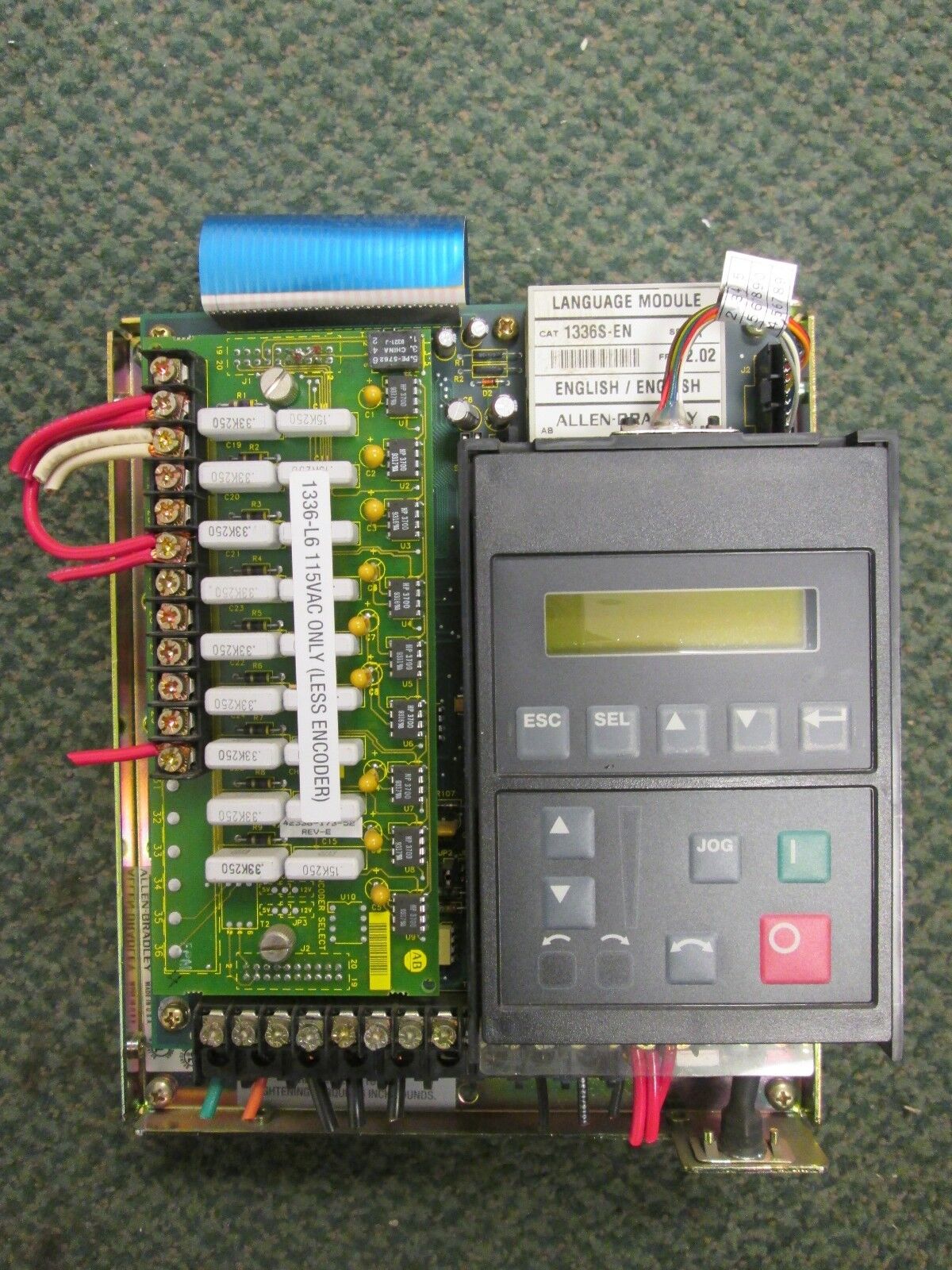 Allen-Bradley AC Drive 1336S-BRF10-AN-EN-L6 1HP 3Ph Used