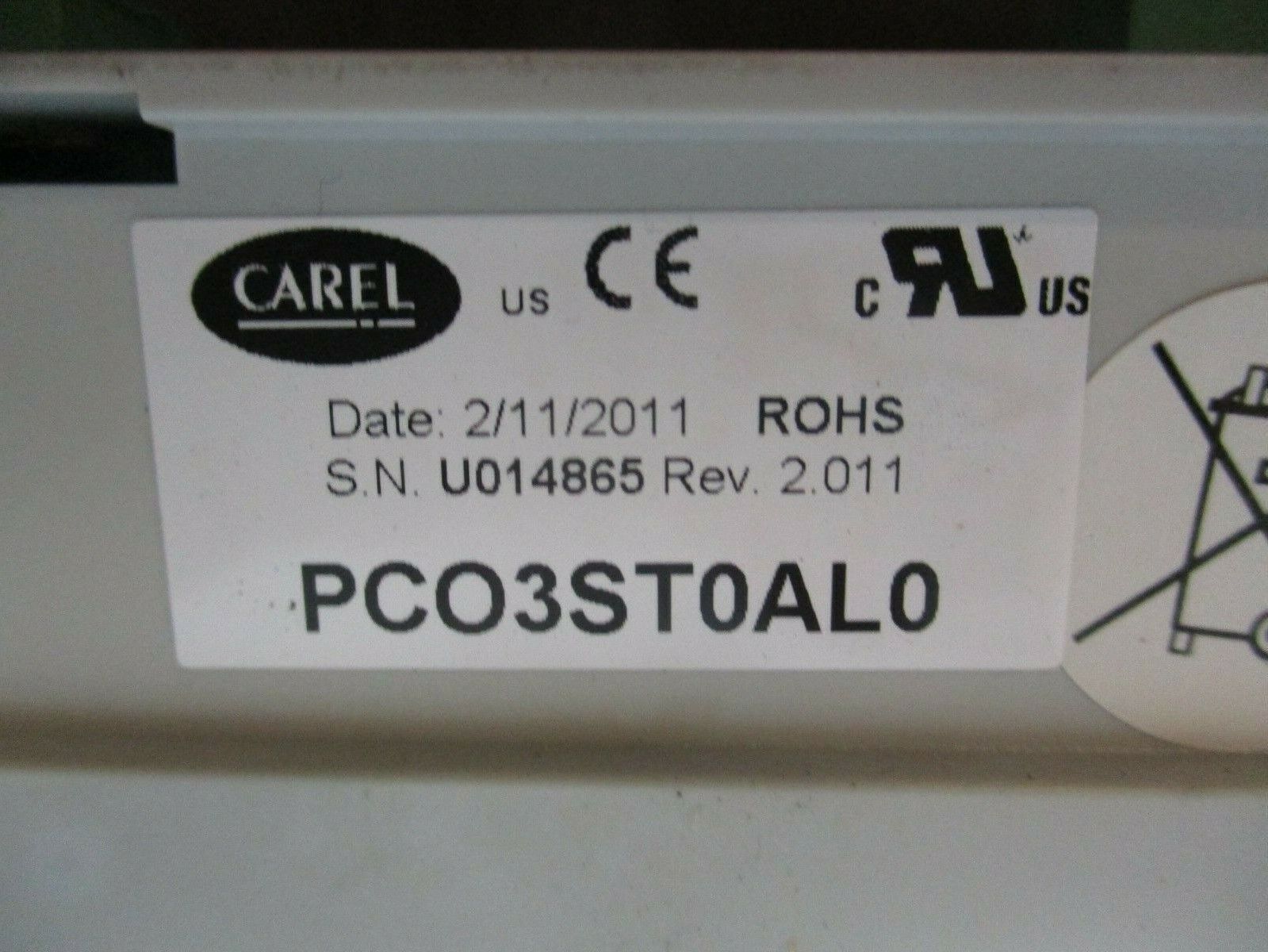 Carel Stulz E² Microprocessor Controller PCO3ST0AL0 Rev. 2.011 24V Used