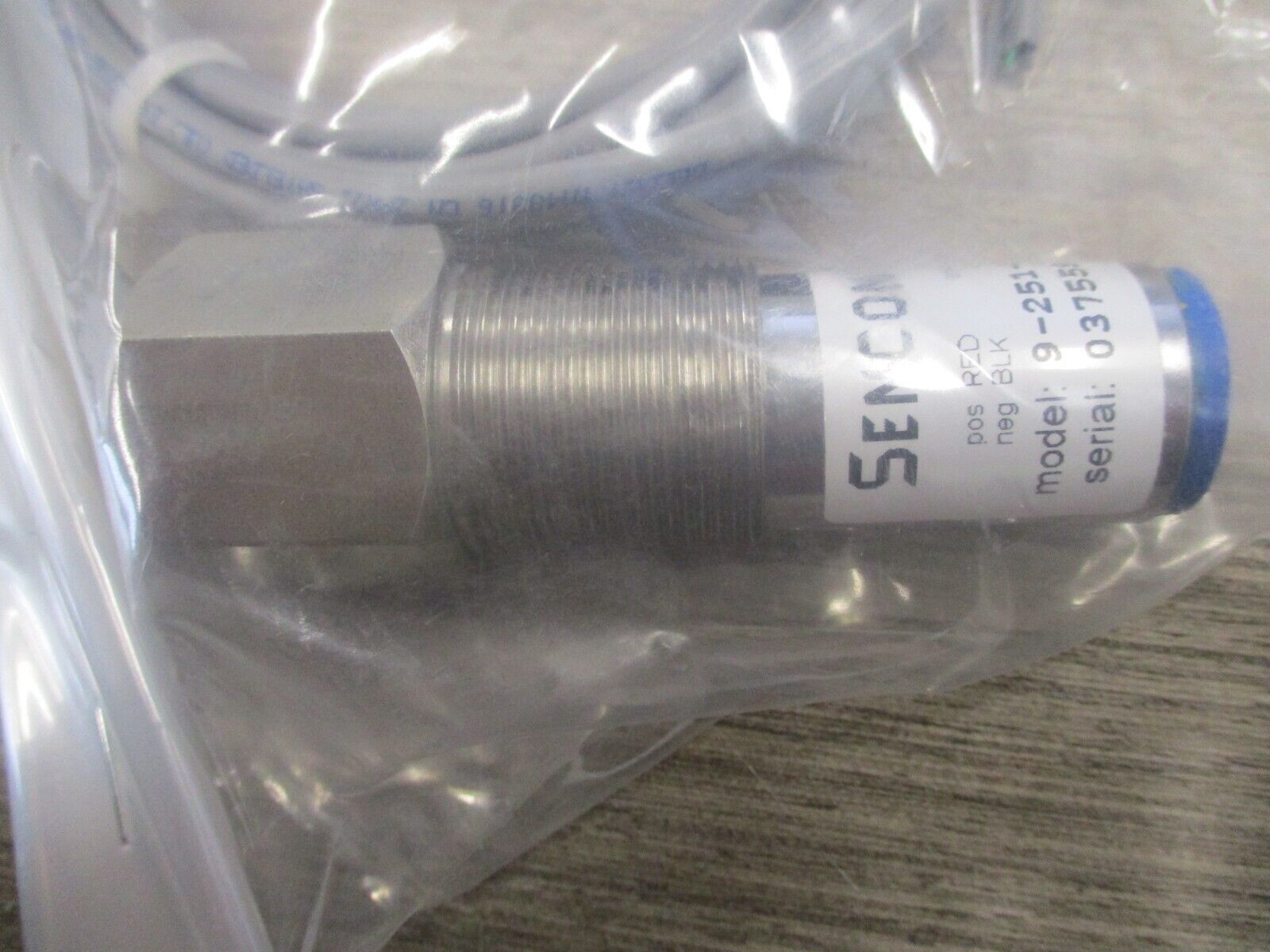 Sencon Aluminum Con Sensor 301-25103-00 Cat #: 9-251-02 New Surplus