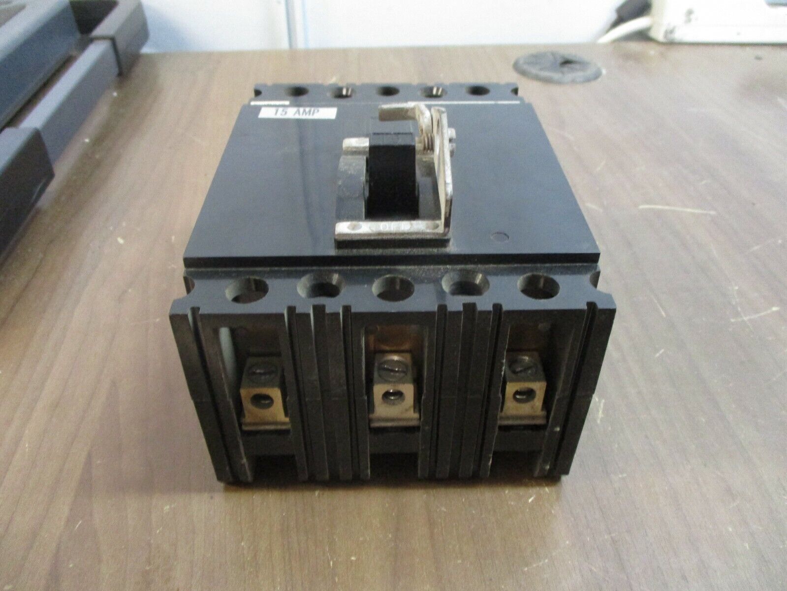 Square D Circuit Breaker FAL-36015 15A 600V 3P, Used