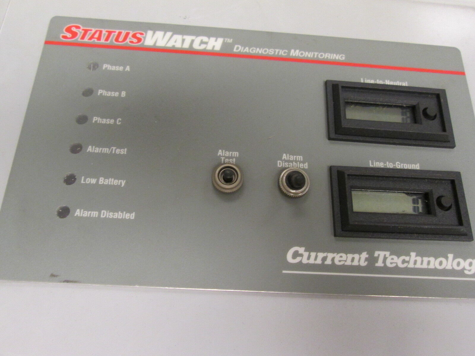 Current Technology Status Watch Diagnostic Monitoring 900-0111-011 120/208V Used
