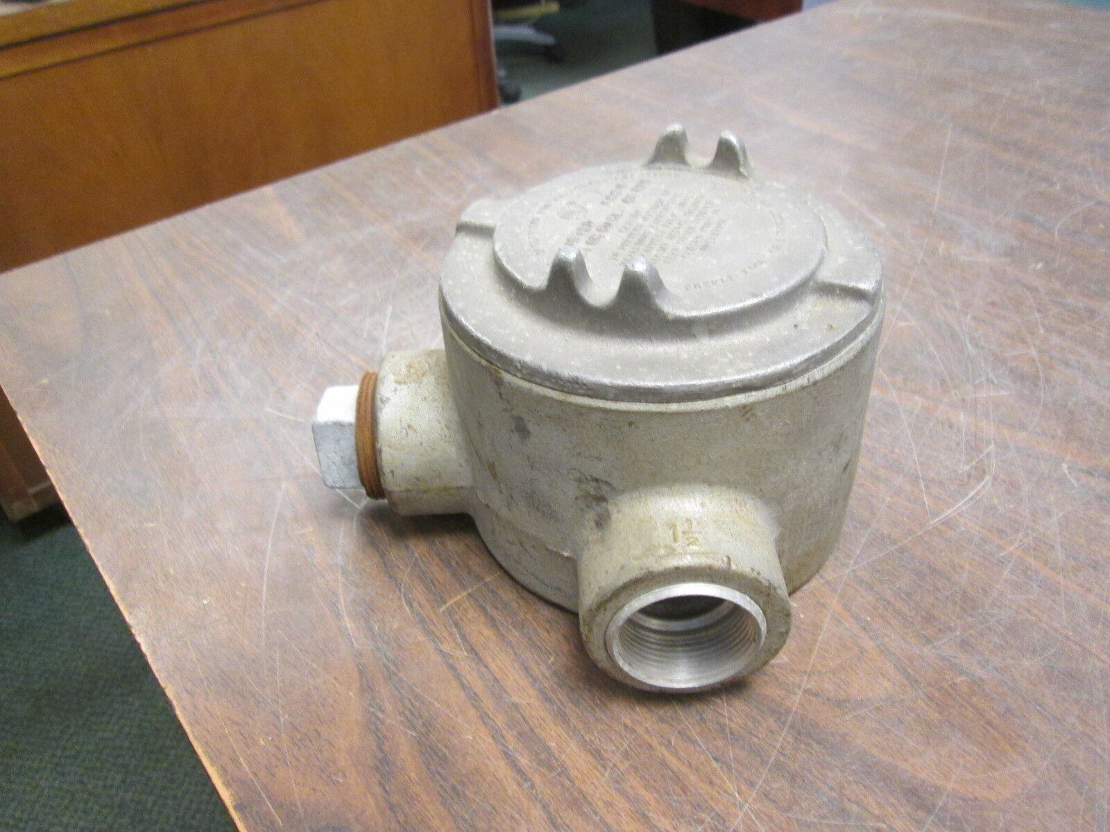 Crouse-Hinds Explosion Proof Outlet Box GUA Used