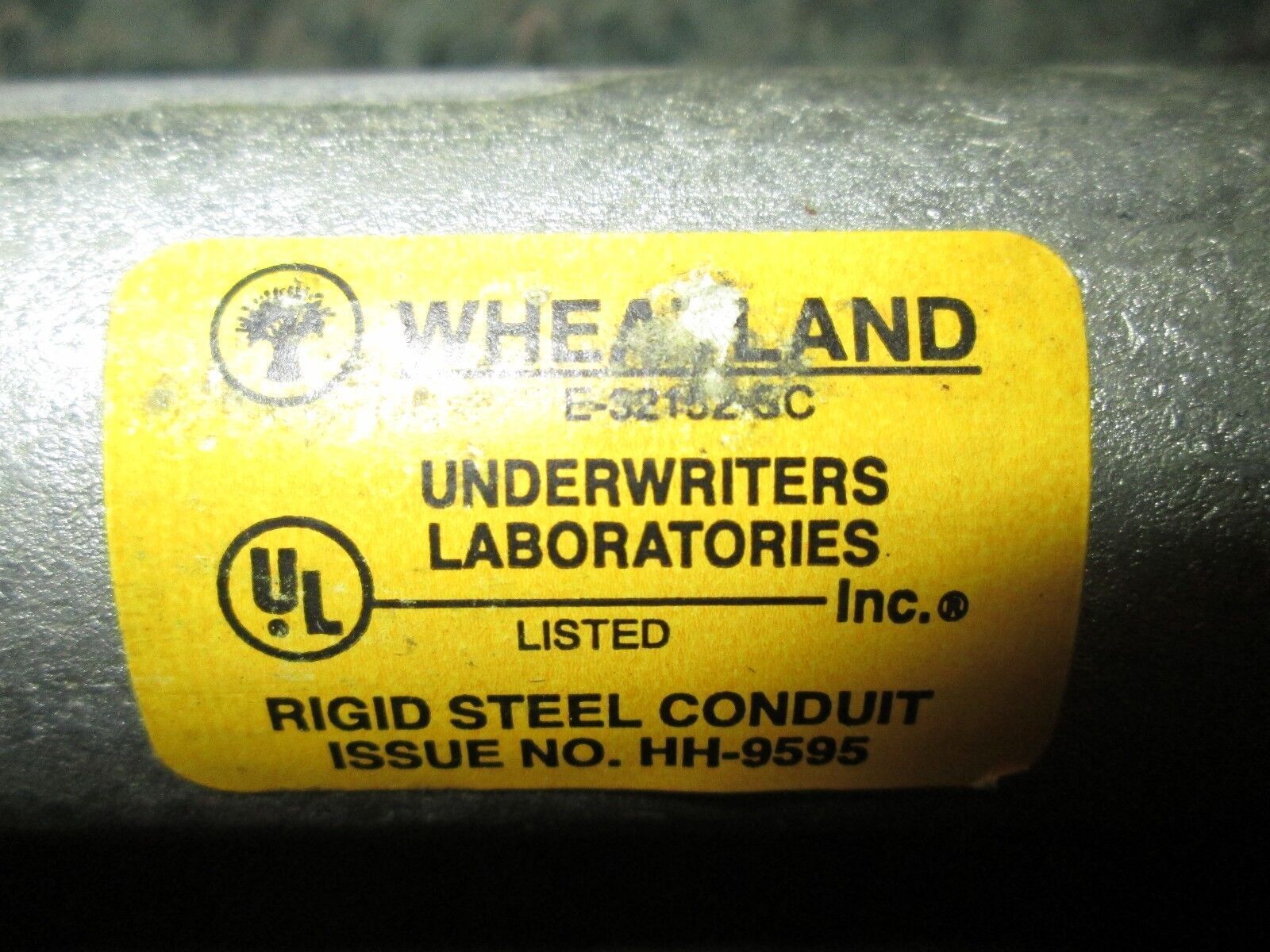 Wheatland Conduit Nipple E-32152-SC Size 1-1/4" x 12" Box of 11 New Surplus