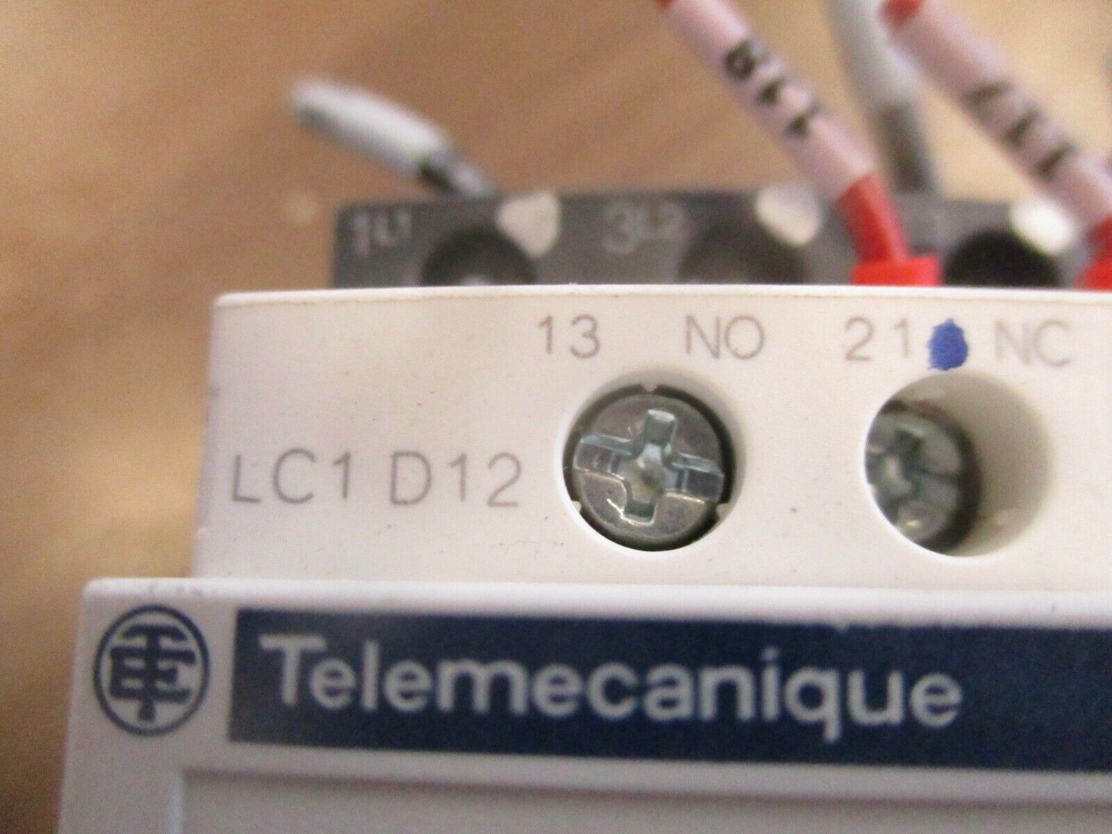 Schneider Starter LC1 D12/LRD1516 120V Coil Trip: 9-13A Used