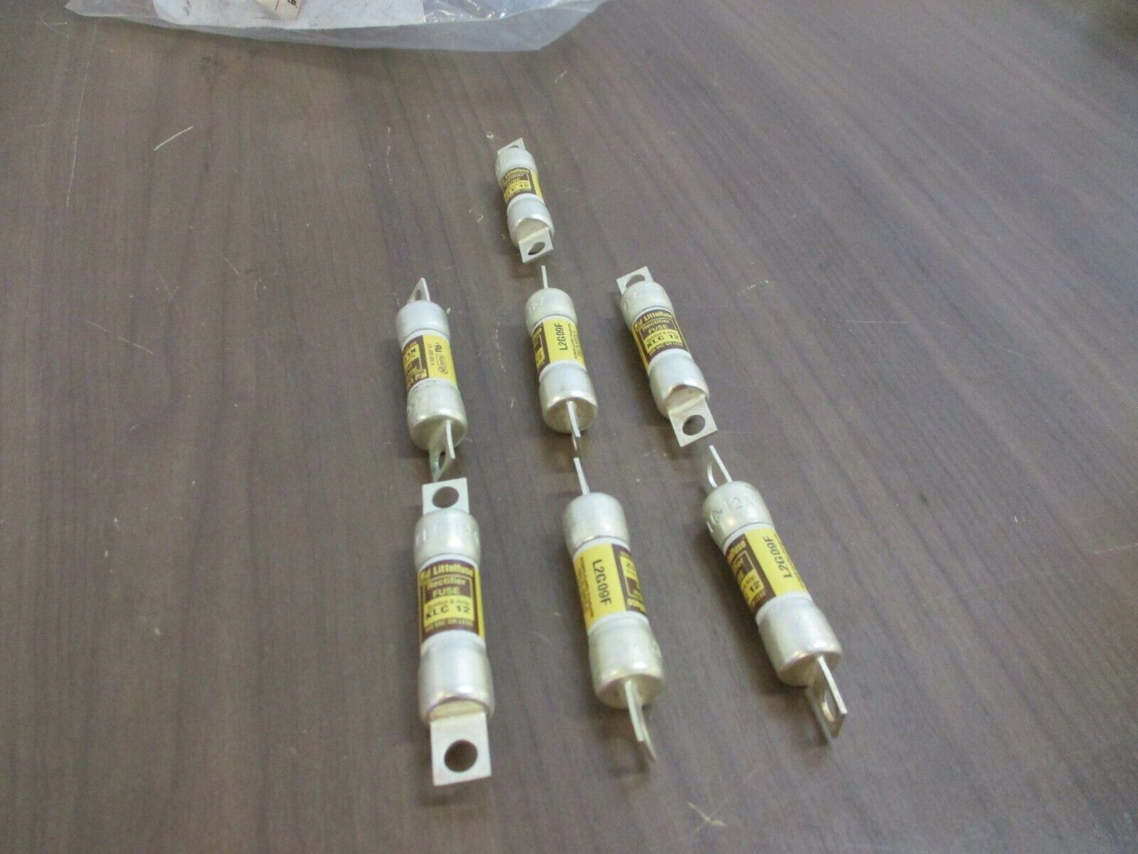 Littelfuse Rectifier Fuse KLC12 12A 600V *Lot of 7* New Surplus
