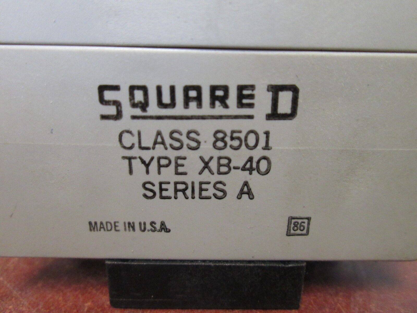 Square D Control Relay 8501 XB-40 120V Coil 8NC, 12 Total Max Poles Used