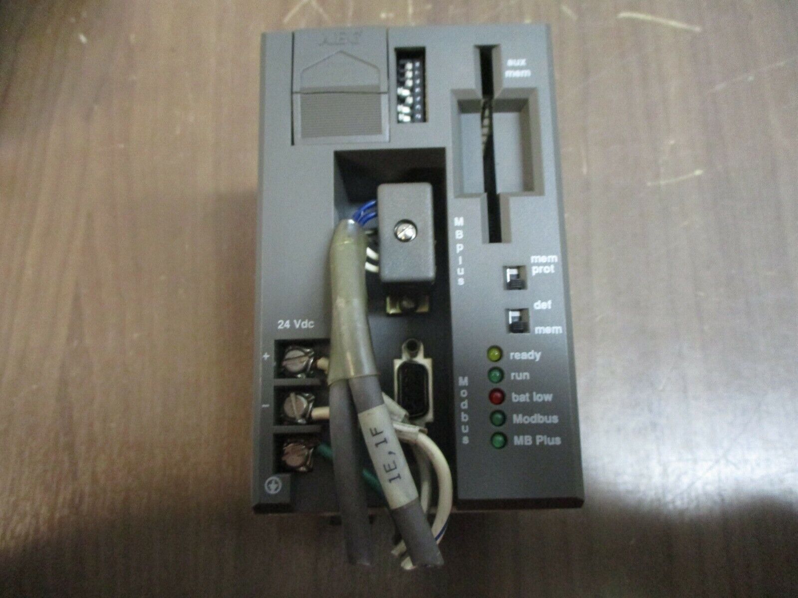 AEG Modicon CPU Module PC-A984-145 8K 24VDC 1A Used