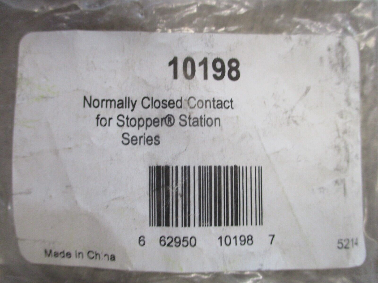 STI N.C. Contact 10198 For Stopper Station Series *Lot of 8* New Surplus