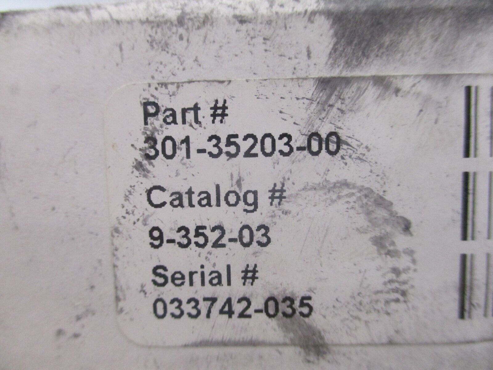 Sencon Aluminum Con Sensor 301-35203-00 Cat #: 9-352-03 New Surplus