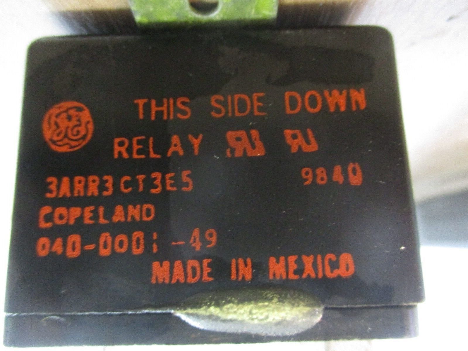 GE Relay 3ARR3CT3E5 Used