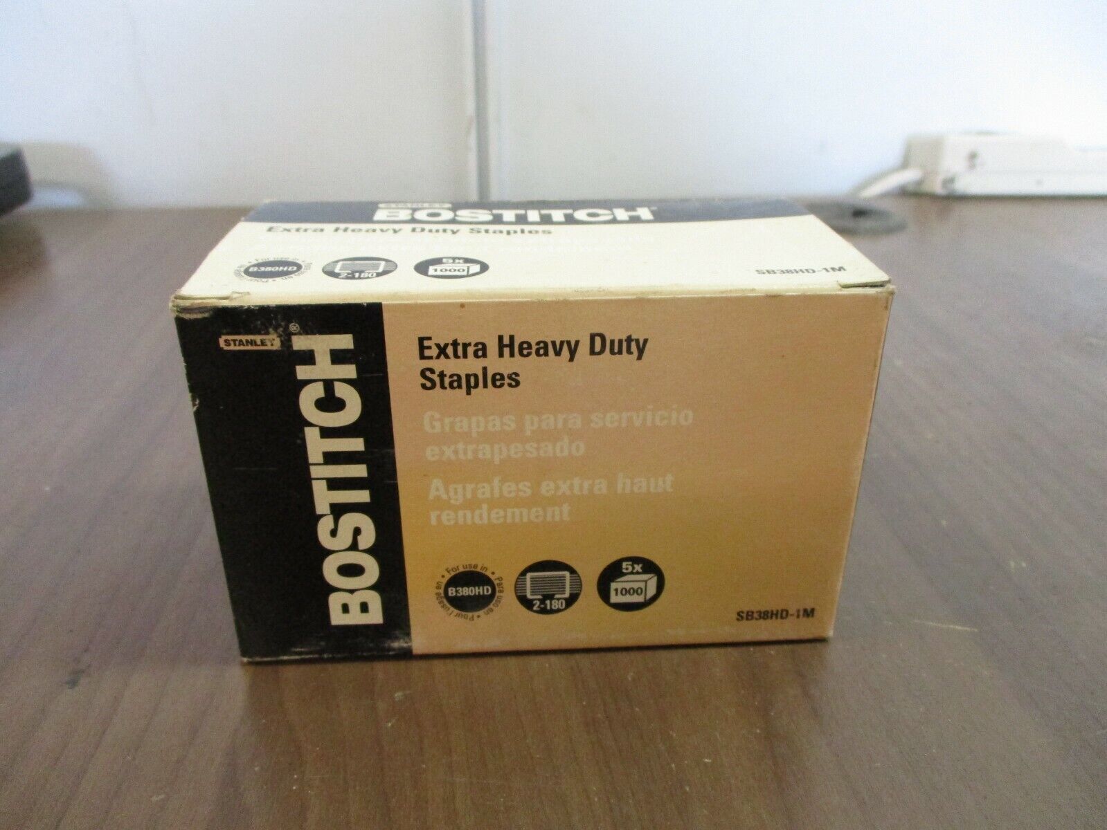 Stanley Bostitch Extra Heavy Duty Staples SB38HD-1M For Use in B380HD