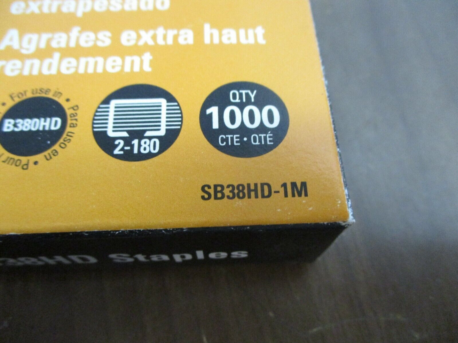 Stanley Bostitch Extra Heavy Duty Staples SB38HD-1M For Use in B380HD