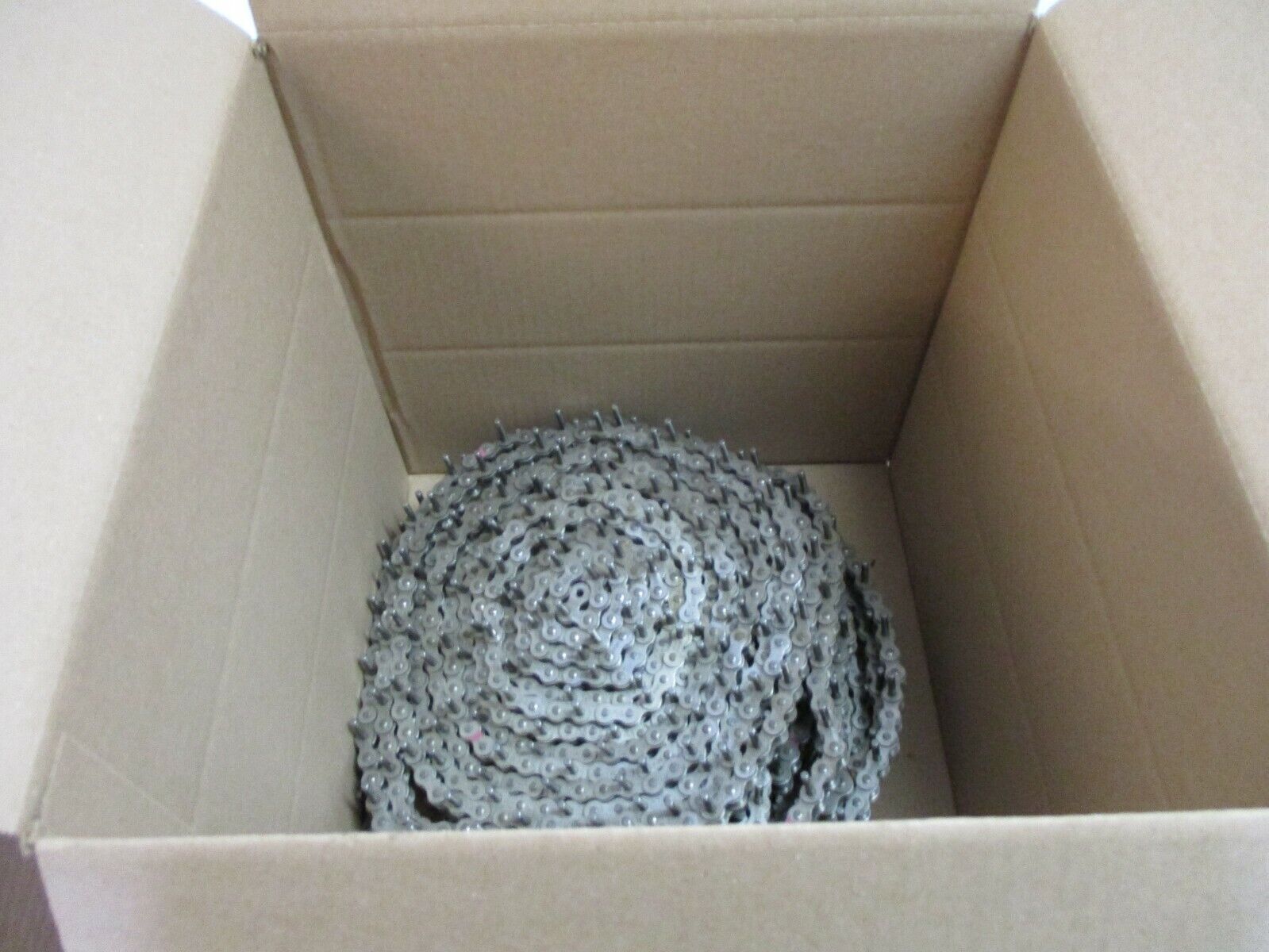 SENQCIA Hi-Max Stainless Steel Roller Chain 50SS 5/8" Pitch Length: 50 Feet