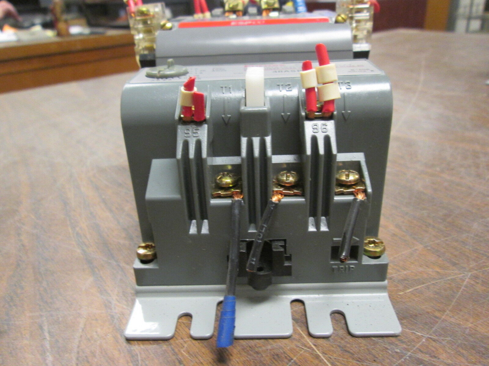 Furnas Size 1 Starter 14DS+32A*/48ASB3M20 27A 600VAC Trip: 0.75-3.0A Used