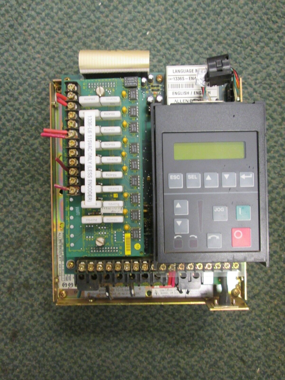 Allen-Bradley 1336 Plus AC Drive 1336S-BRF50-AN-EN4-L6 5HP Used