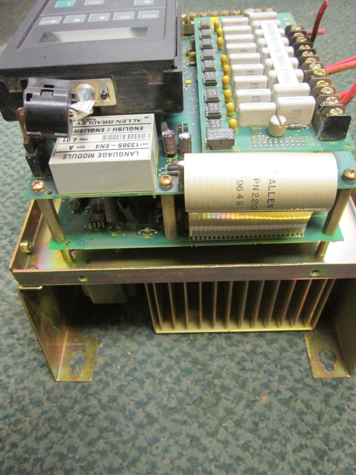 Allen-Bradley 1336 Plus AC Drive 1336S-BRF50-AN-EN4-L6 5HP Used