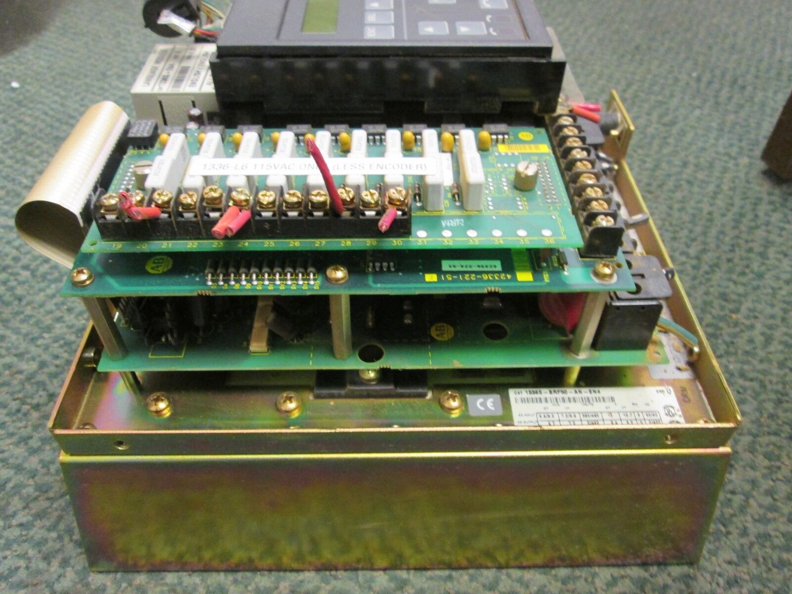 Allen-Bradley 1336 Plus AC Drive 1336S-BRF50-AN-EN4-L6 5HP Used