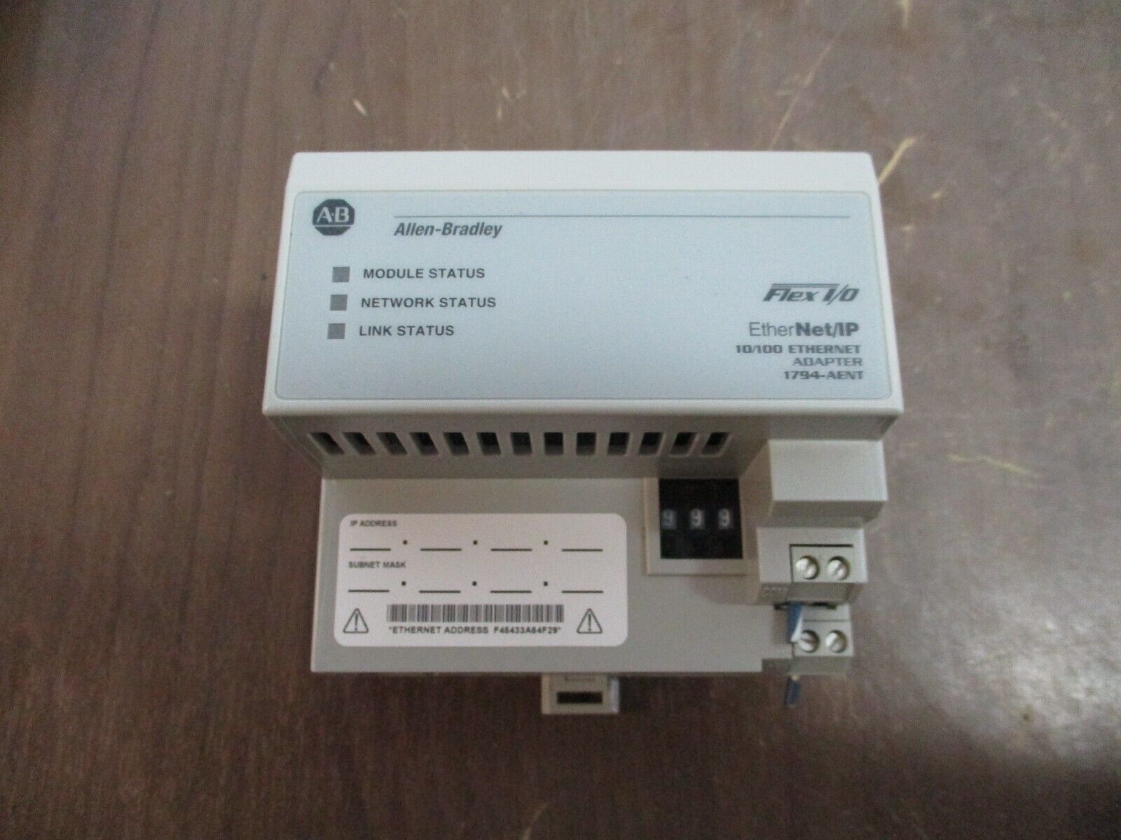 Allen-Bradley Flex EtherNet/IP Adapter 1794-AENT Ser. B F/W: 4.3 Used