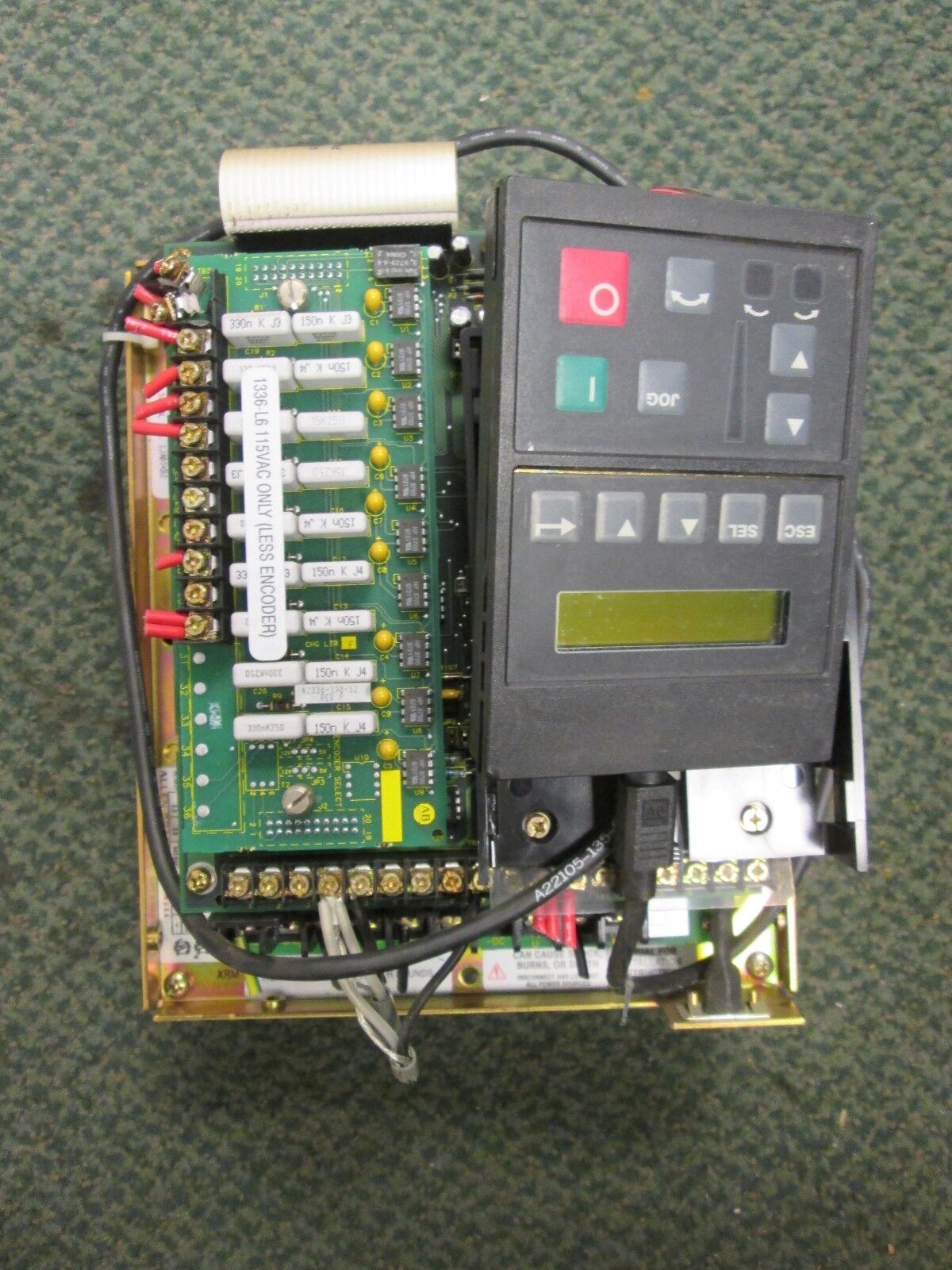 Allen-Bradley AC Drive 1336S-BRF20-AN-EN4-L6 2HP 3Ph Used