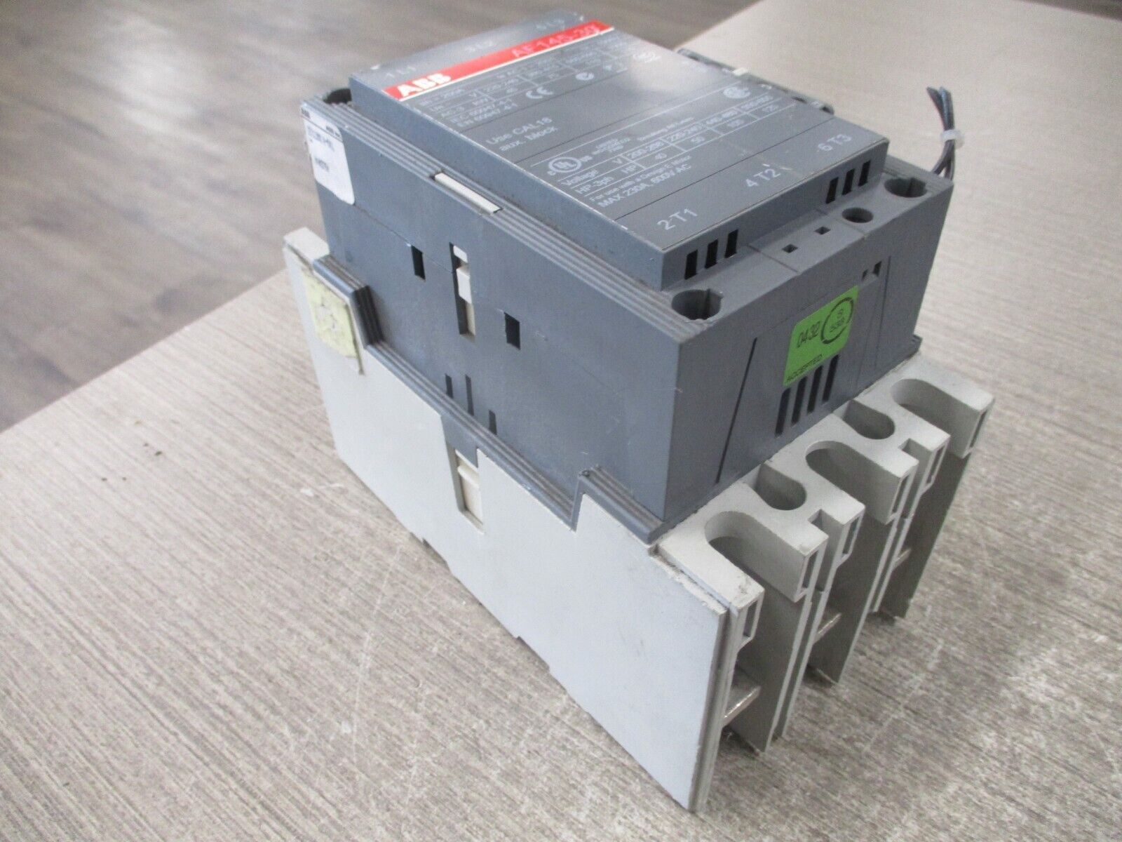 ABB Contactor AF145-30 20-60VDC Coil 230A 600V Used