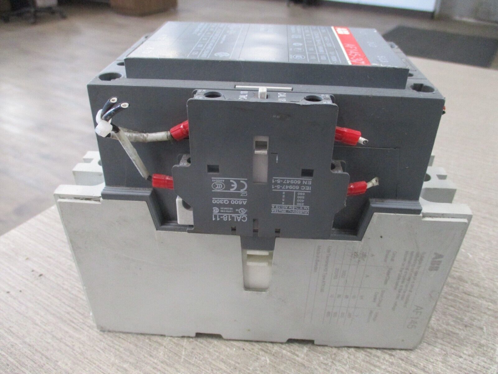 ABB Contactor AF145-30 20-60VDC Coil 230A 600V Used