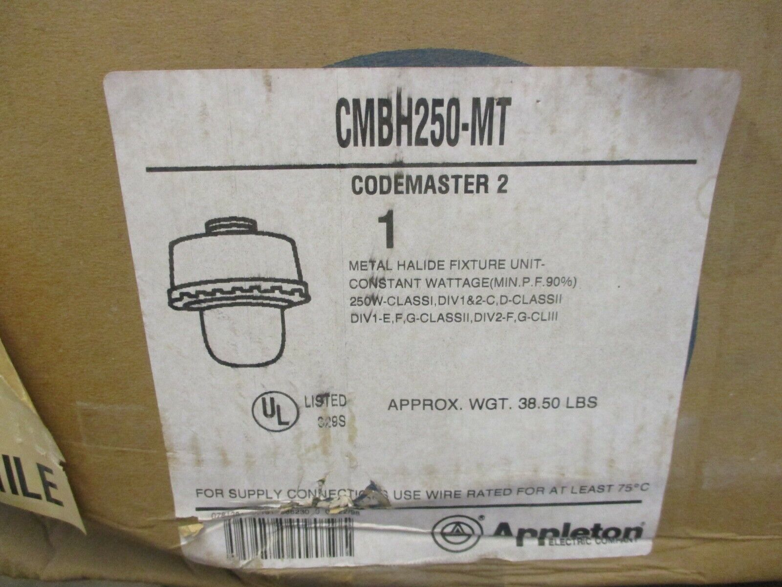 Appleton Code Master 2 Explosion Proof Lighting Fixture CMBH250-MT 120-277V