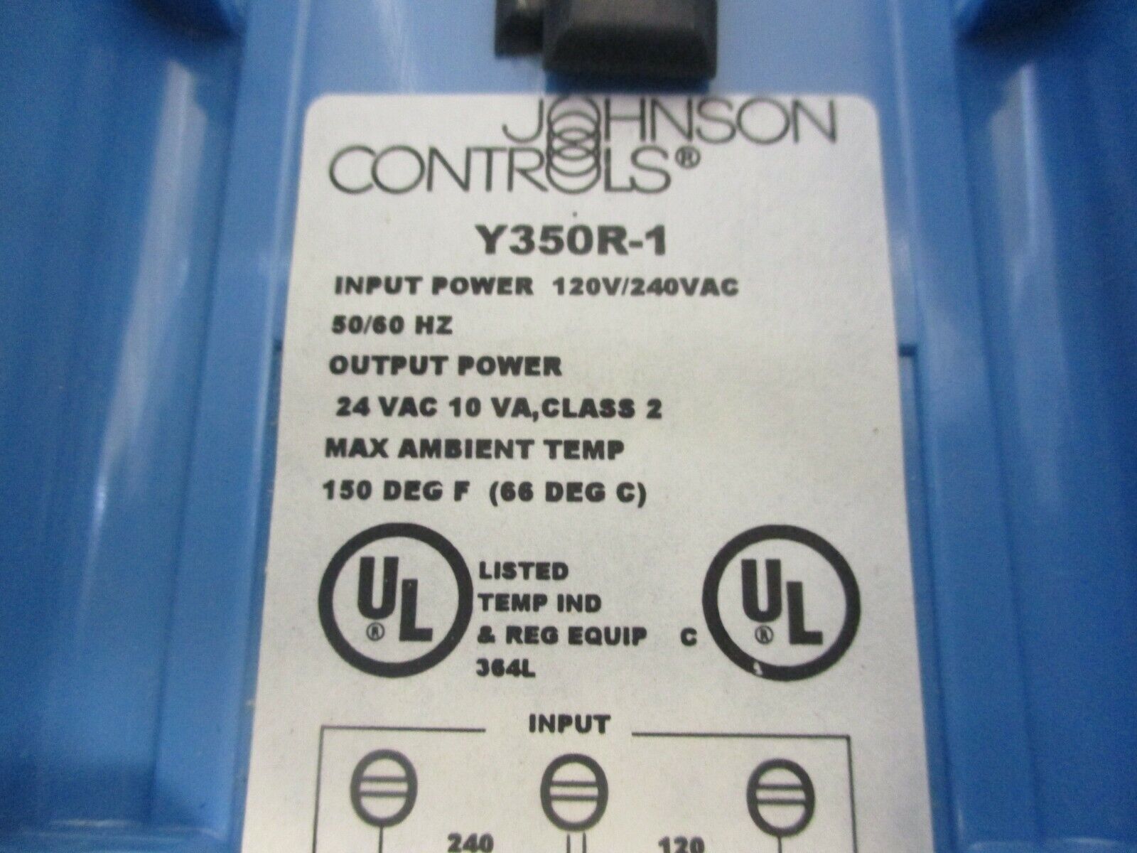 Johnson Controls Transformer Power Supply Module Y350R-1 Rev. B Used